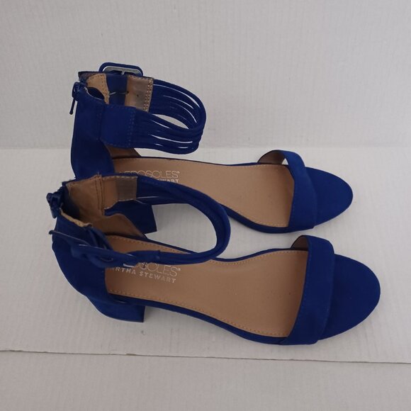 AEROSOLS MARTHA STEWART MID YEAR BLOCK HEEL SANDALS - Picture 9 of 10